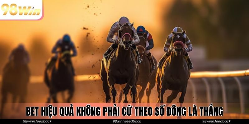 Bet hiệu quả không phải cứ theo số đông là thắng