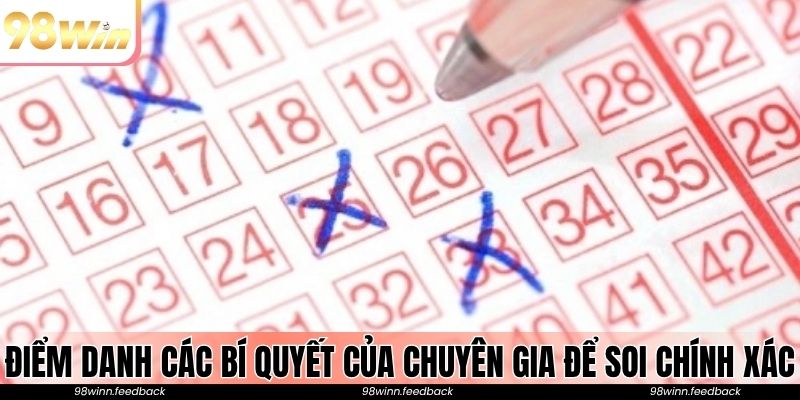 Điểm danh các bí quyết của chuyên gia để soi chính xác