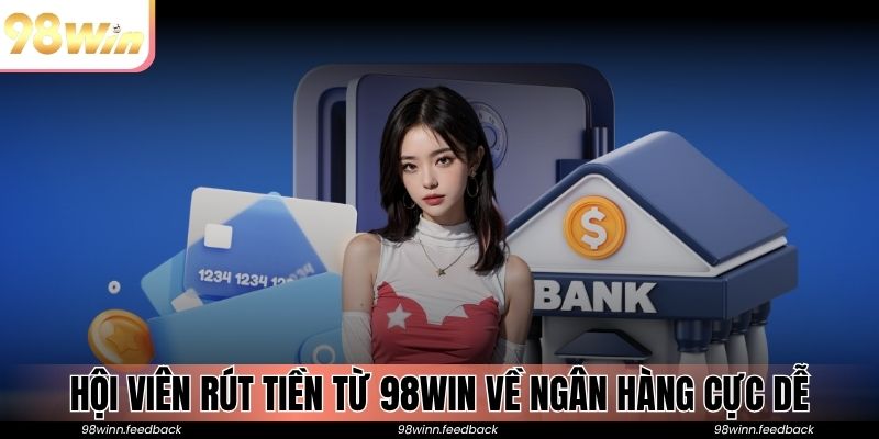 Hội viên nạp tiền từ 98Win về ngân hàng cực dễ