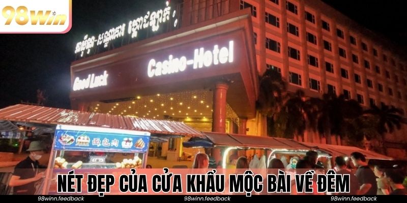 Nét đẹp của cửa khẩu Mộc Bài về đêm