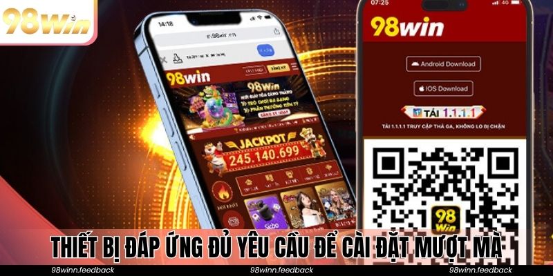 Thiết bị đáp ứng đủ yêu cầu để cài đặt mượt mà